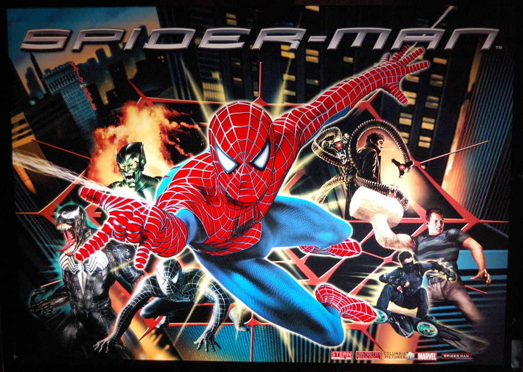 Stern Spider Man Mini Guide Pinball For Mortals 
